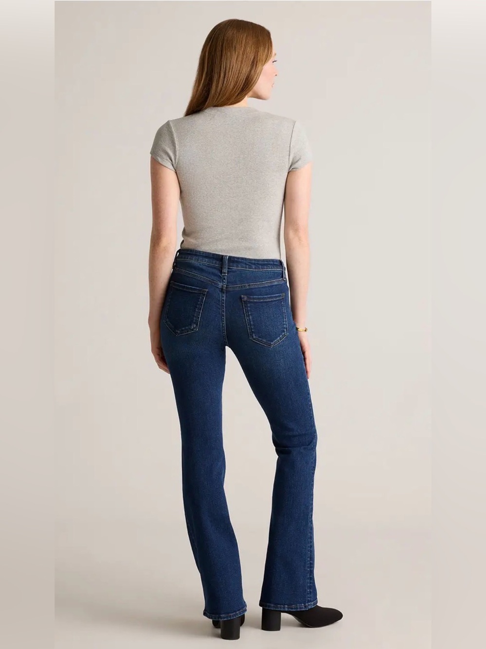 Quince Luna Stretch Flare Jeans